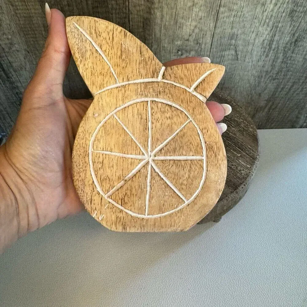 Rustic Wood Lemon Summer Home Decor FAST SHIP NEW